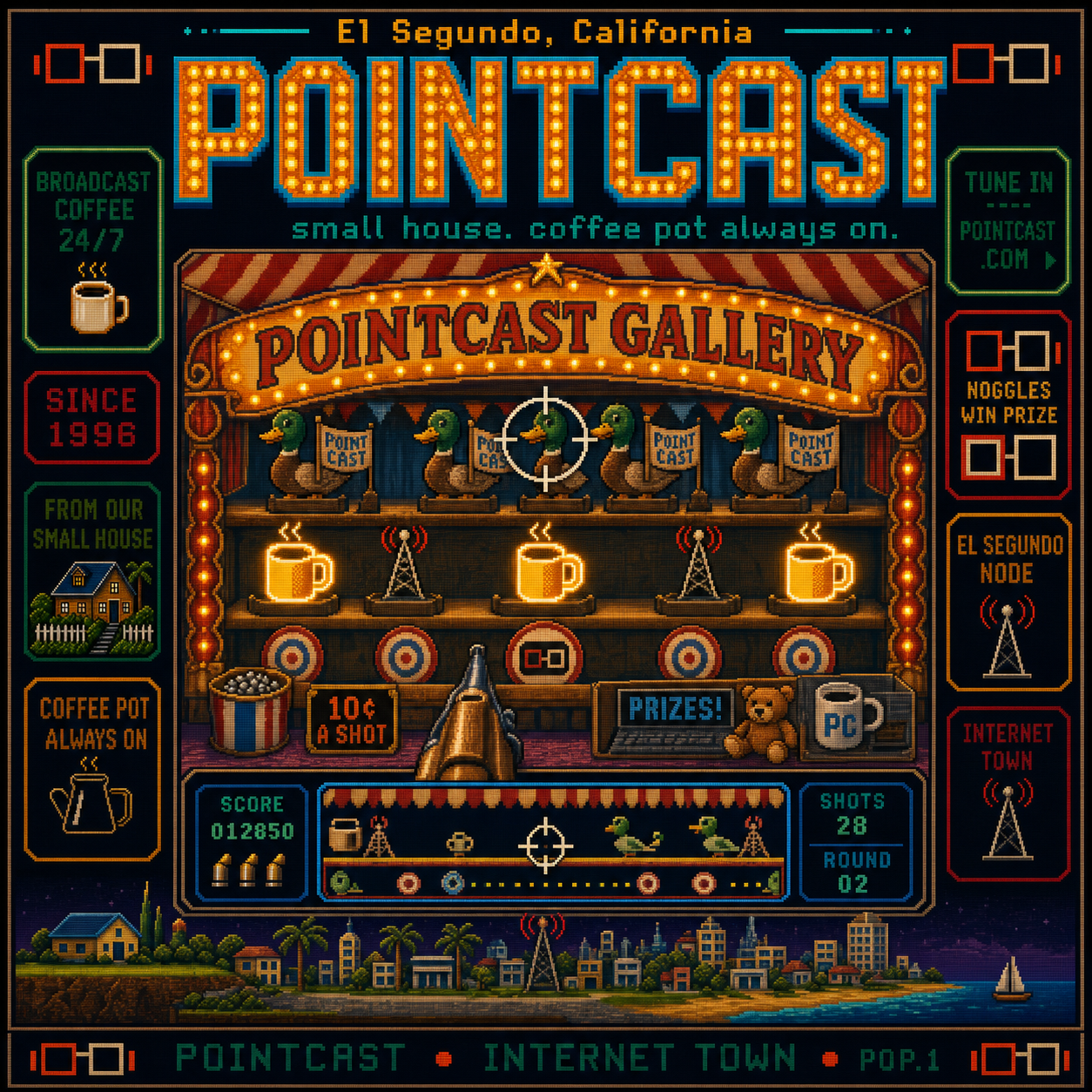 PointCast tribute poster 56: Shooting Gallery