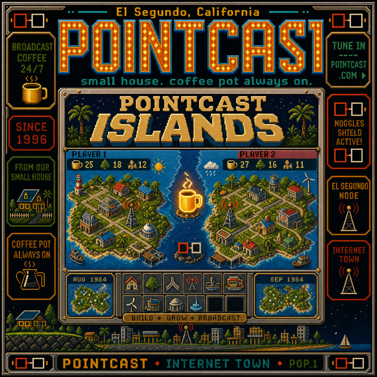 PointCast tribute poster 68: Utopia Island